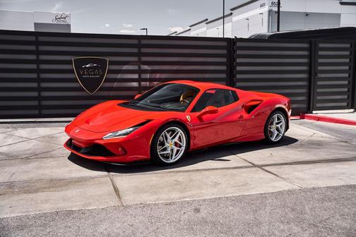 Red 2021 Ferrari F8 Spider Base
