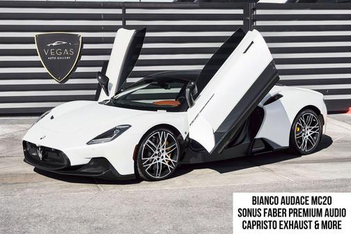 White 2023 Maserati MC20 Base
