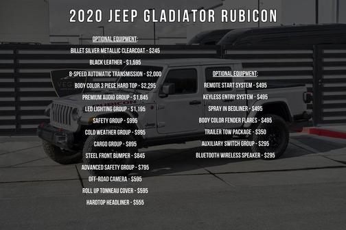 2020 Jeep Gladiator Rubicon