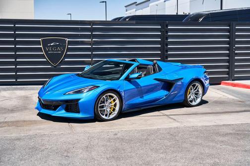 Riptide Blue Metallic 2025 Chevrolet Corvette Z06