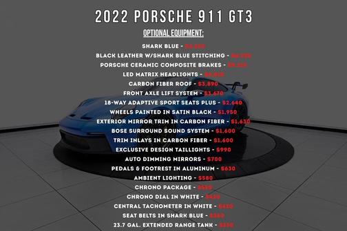 2022 Porsche 911 GT3