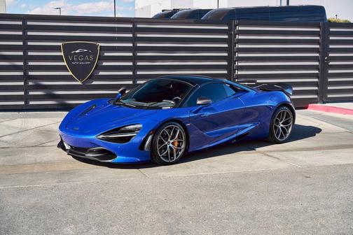 Blue 2020 McLaren 720S Performance