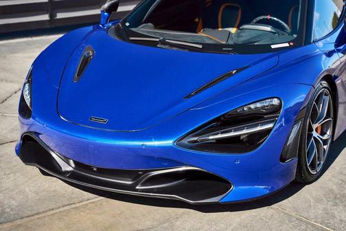 Blue 2020 McLaren 720S Performance