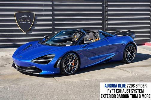 Blue 2020 McLaren 720S Performance