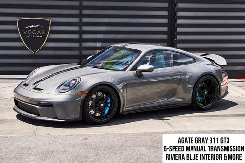 Agate Grey Metallic 2022 Porsche 911 GT3