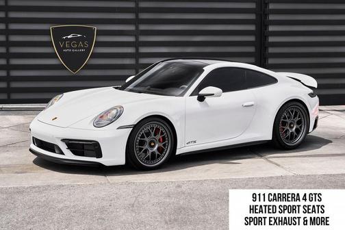 White 2024 Porsche 911 Carrera 4 GTS