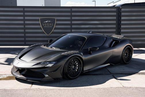 Nero Daytona (Satin PPF) 2022 Ferrari SF90 Stradale Base