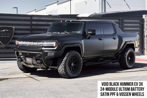 Void Black 2023 GMC HUMMER EV Pickup 3X