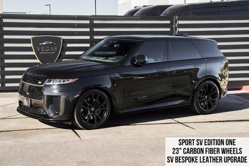 2024 Land Rover Range Rover Sport SV Edition One Obsidian Black