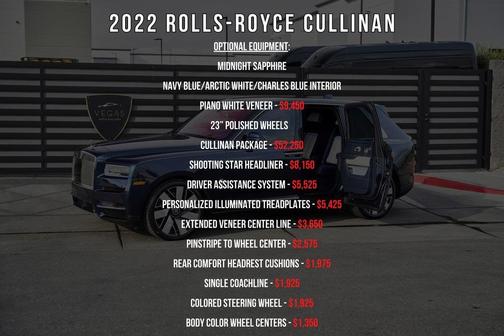 2022 Rolls-Royce Cullinan 