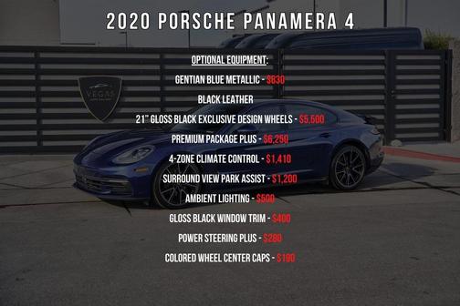 2020 Porsche Panamera 4
