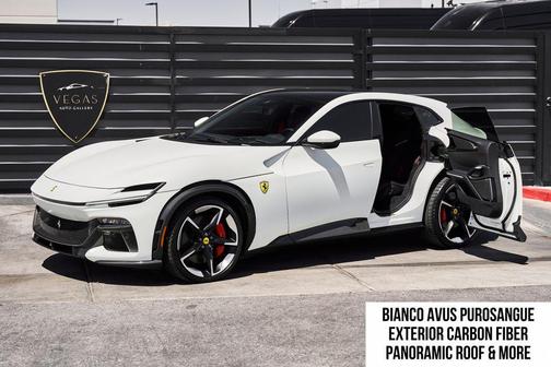 Bianco Avus 2025 Ferrari Purosangue Base