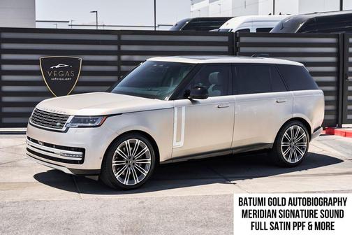 Batumi Gold Premium Metallic 2024 Land Rover Range Rover P530 Autobiography