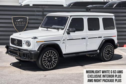 MANUFAKTUR Moonlight White Metallic 2026 Mercedes-Benz AMG G 63 G 63 AMG