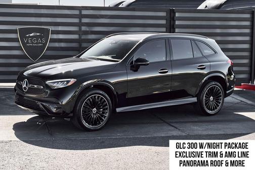Black 2026 Mercedes-Benz GLC 300 Base