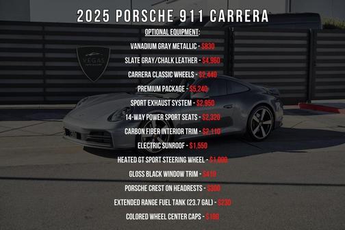 2025 Porsche 911 Carrera