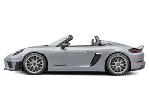 GT Silver Metallic 2024 Porsche 718 Spyder RS