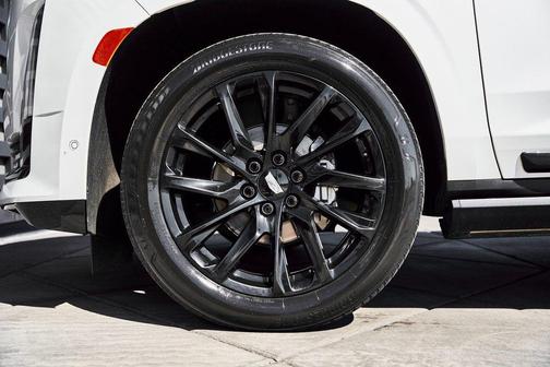 Crystal White Tricoat 2023 Cadillac Escalade ESV Sport