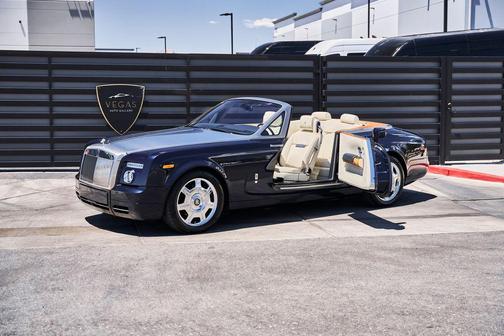 Night Blue Metallic 2009 Rolls-Royce Phantom Drophead Coupe