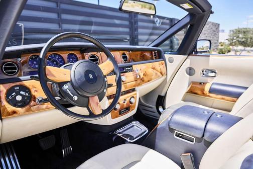 Night Blue Metallic 2009 Rolls-Royce Phantom Drophead Coupe