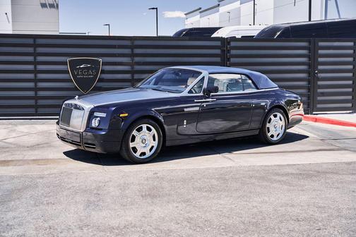 Night Blue Metallic 2009 Rolls-Royce Phantom Drophead Coupe