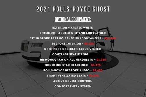 2021 Rolls-Royce Ghost Base