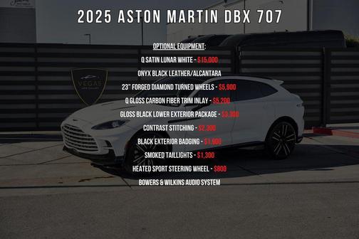 Manufaktur Moon 2025 Aston Martin DBX 707