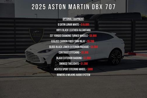 2025 Aston Martin DBX 707