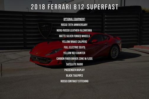 2018 Ferrari 812 Superfast Base