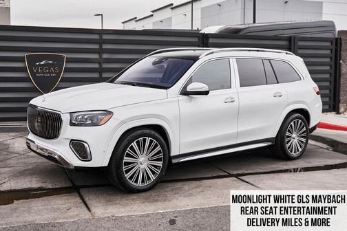 MANUFAKTUR Moonlight White Metallic 2026 Mercedes-Benz Maybach GLS 600 4MATIC