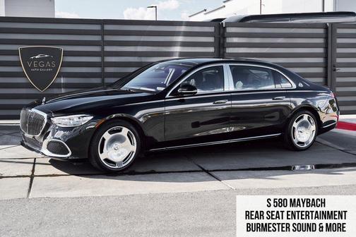 Black 2025 Mercedes-Benz Maybach S 580 4MATIC