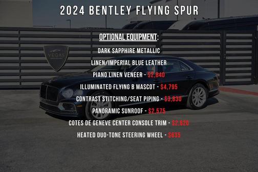 2024 Bentley Flying Spur Mulliner V8