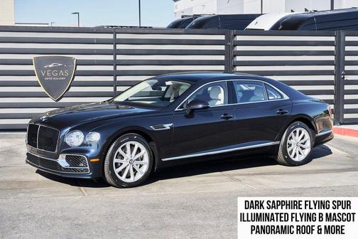 Dark Sapphire Metallic 2024 Bentley Flying Spur Mulliner V8