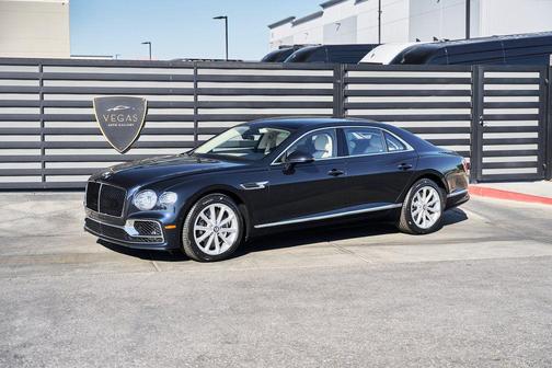 Dark Sapphire Metallic 2024 Bentley Flying Spur Mulliner V8