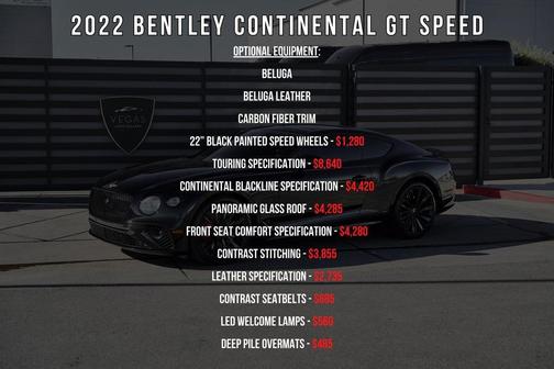 2022 Bentley Continental GT Speed