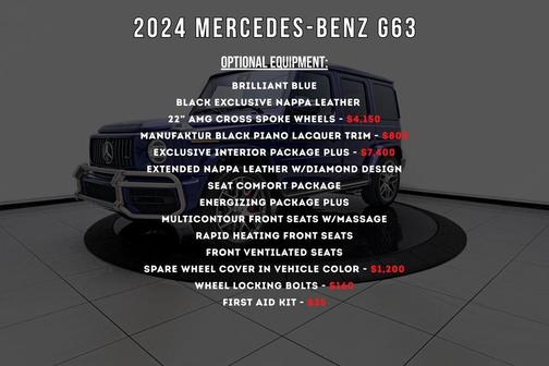 2024 Mercedes-Benz AMG G 63 4MATIC