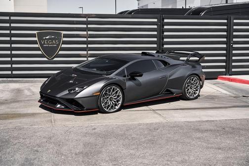 Grigio Lynx Metallic 2023 Lamborghini Huracan STO Coupe