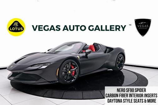 Black 2024 Ferrari SF90 Spider Base