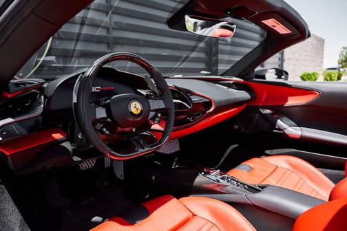 Black 2024 Ferrari SF90 Spider Base