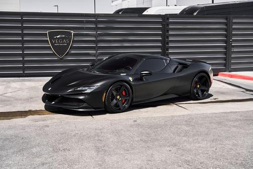 Black 2024 Ferrari SF90 Spider Base