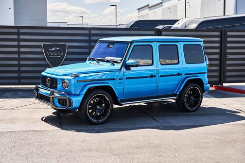 MANUFAKTUR South Sea Blue Metallic 2026 Mercedes-Benz AMG G 63 G 63 AMG