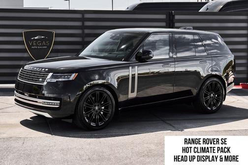 Santorini Black Metallic 2024 Land Rover Range Rover P400 SE