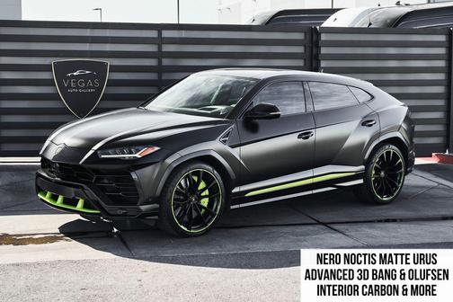 Nero Noctis Matt 2022 Lamborghini Urus Graphite Capsule