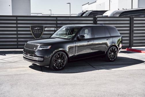Santorini Black Metallic 2025 Land Rover Range Rover P530 SE 7 Seat