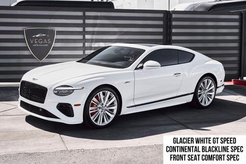 Glacier White 2025 Bentley Continental GT Speed