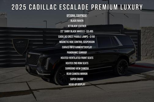 2025 Cadillac Escalade Premium Luxury