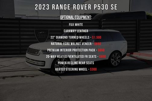 2023 Land Rover Range Rover P530 SE
