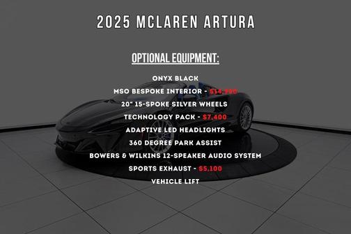 2025 McLaren Artura TechLux