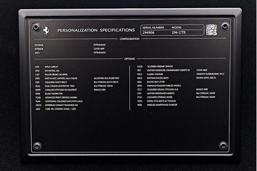 2023 Ferrari 296 GTB Base