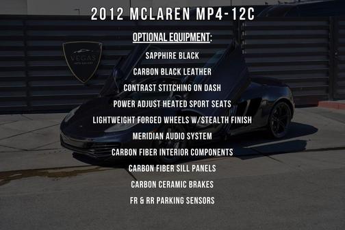 2012 McLaren MP4-12C Base